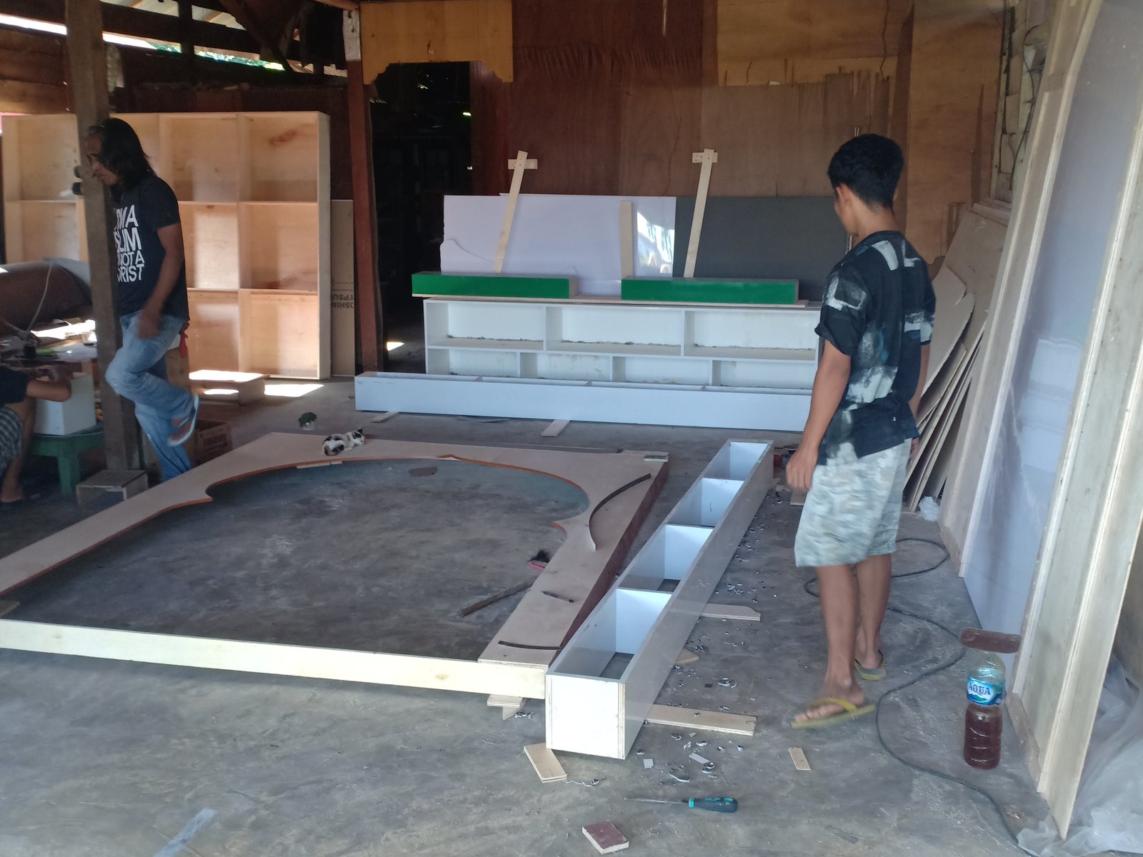 Dokumentasi proses kerja atau proyek The Ruby Art